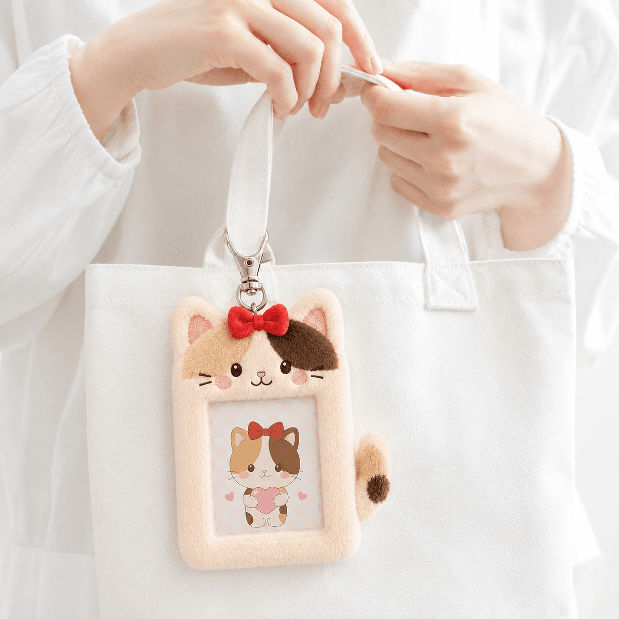 もこもこカードケース【Mサイズ/140mm】