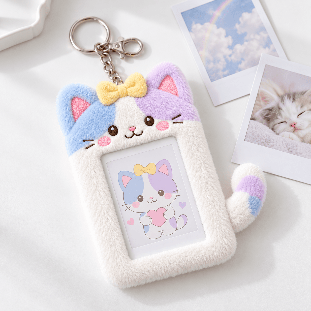 もこもこカードケース【Mサイズ/140mm】